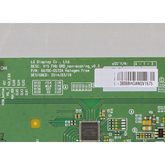 T-CON 6870C-0532A V15 FHD DRD