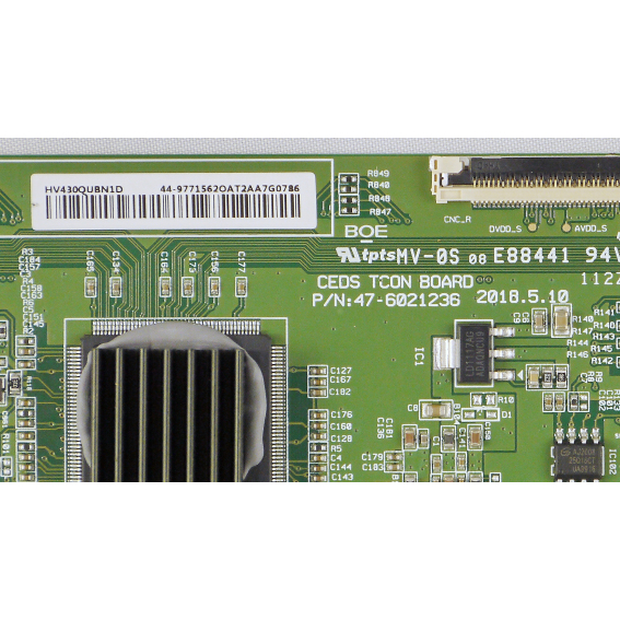 T-CON HV430QUB-N1D 47-6021236